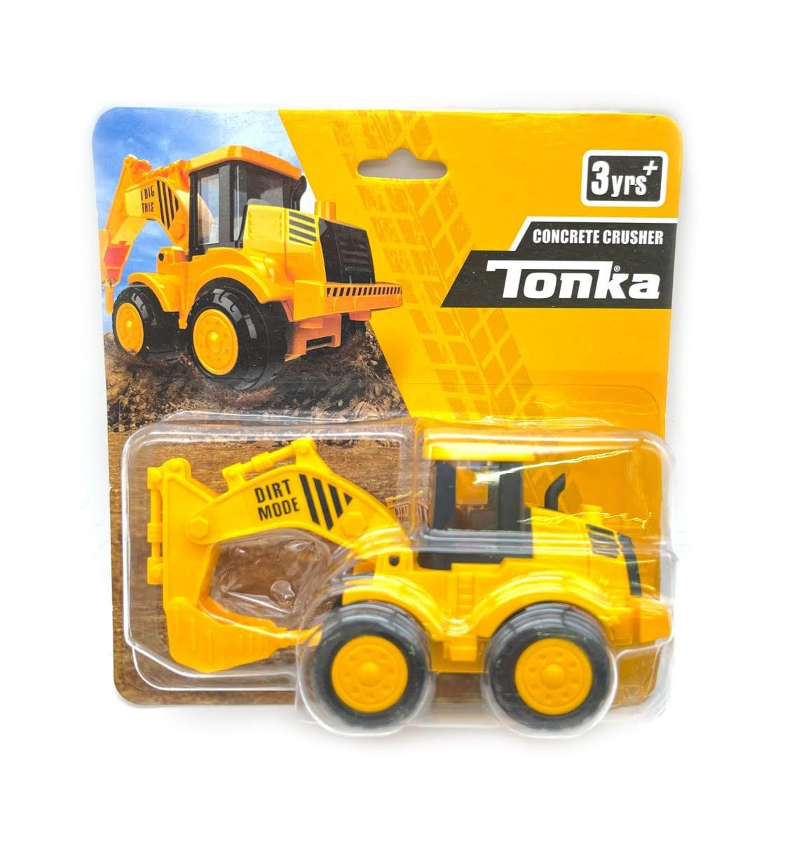 Centy Tonka Concrete Crusher Friction Powered Construction Toy for 3Y+ Yellow Colour