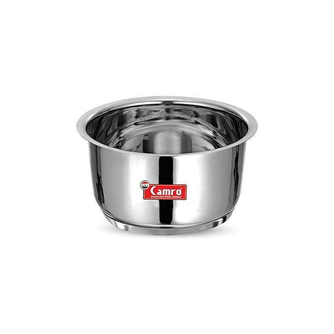 Camro Induction Bottom Tope (11 No, 1.4 Liters) Encapsulated Bottom Container Tope Patila Bhagona