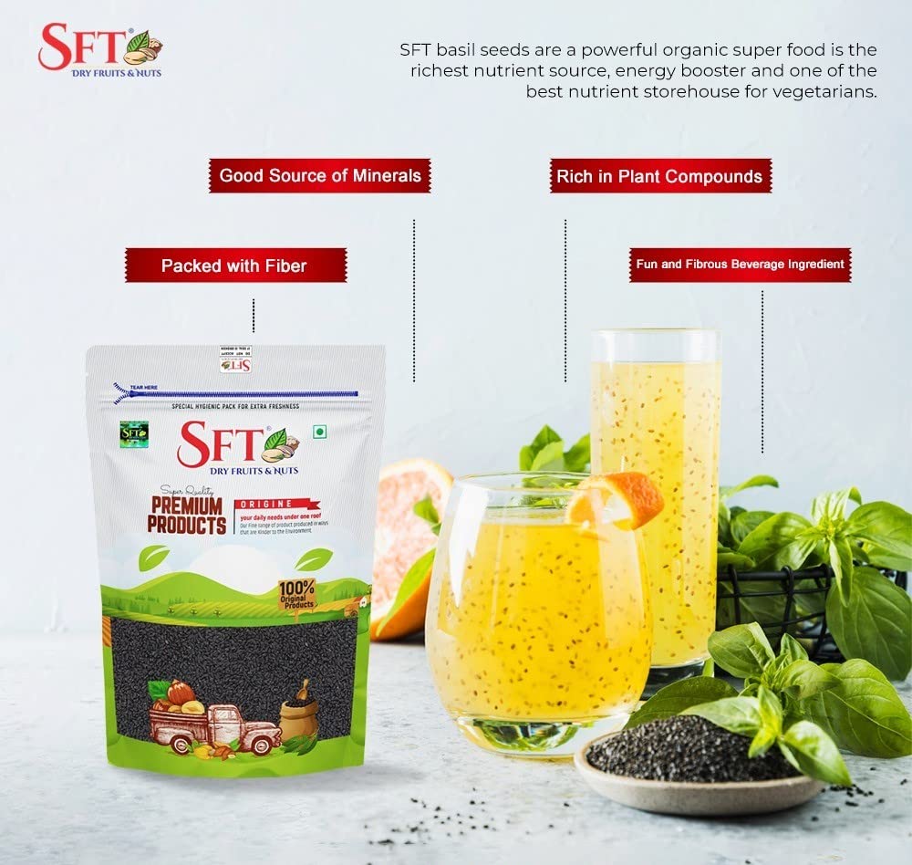 Sft Basil Seeds - 1000 gms