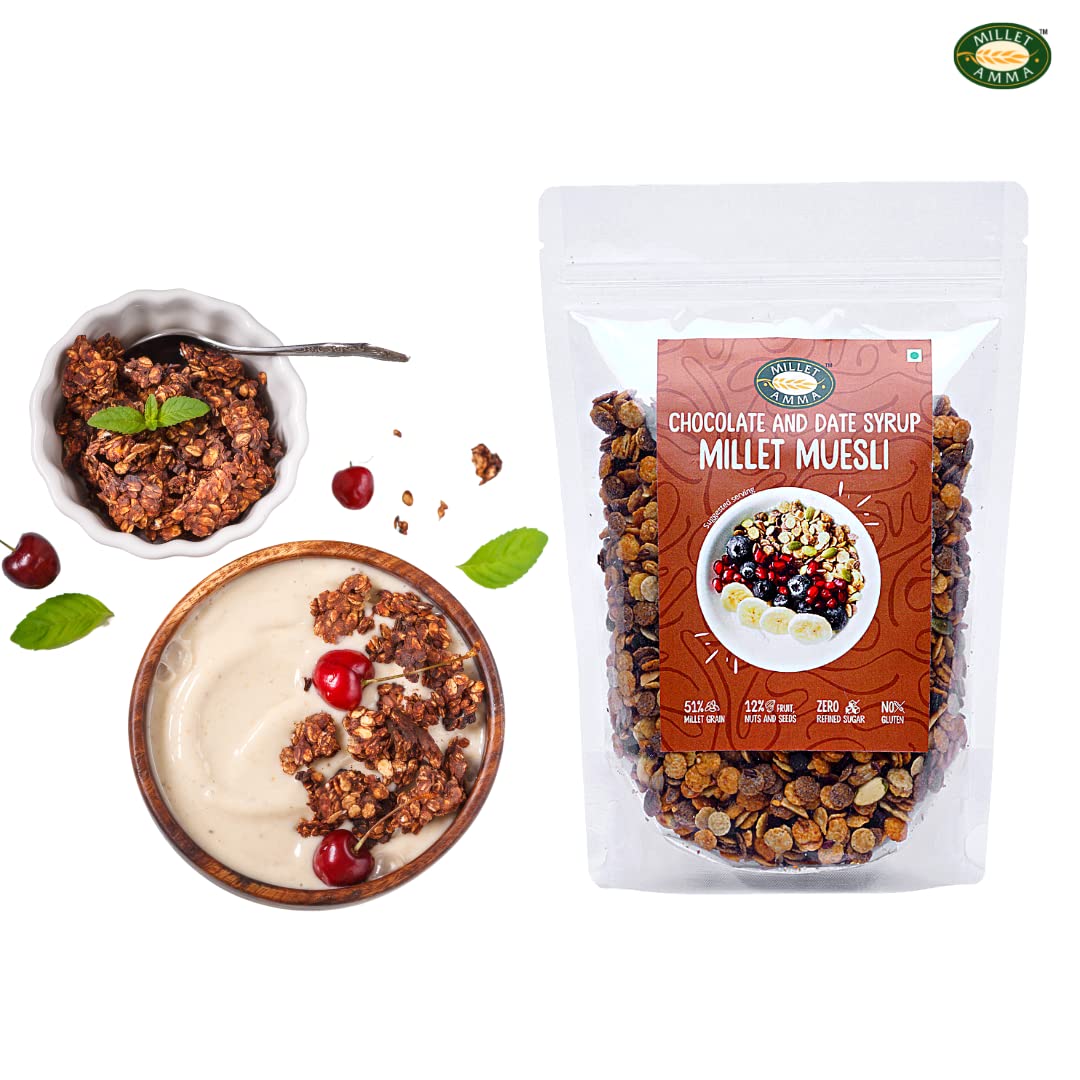 Millet Amma Chocolate Muesli - 300 gms