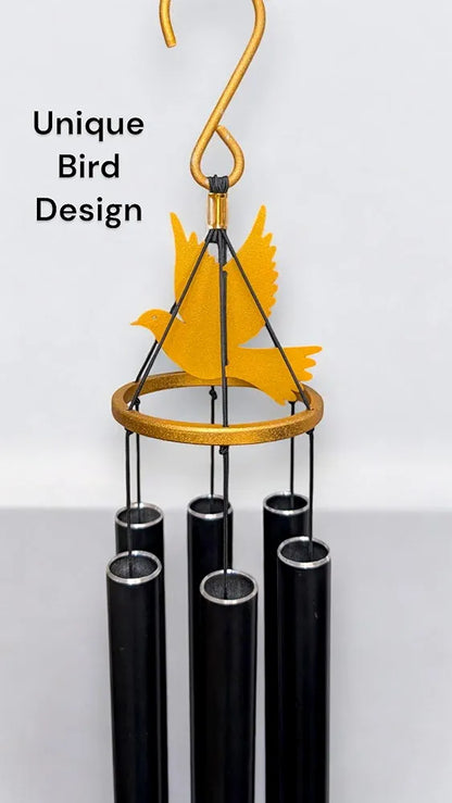 Paradigm Pictures Big Wind Chimes for Home Balcony Positive Energy 36" black