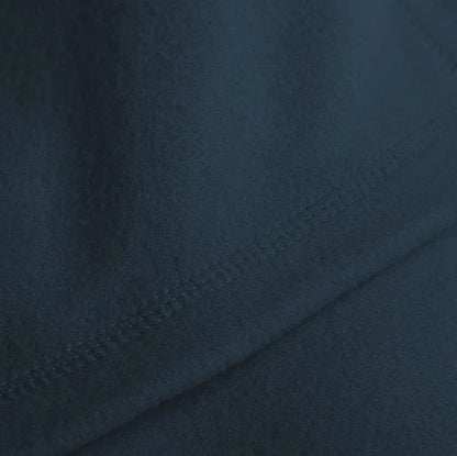 Cloth Fusion Polar Fleece AC Blanket for Winter Single Bed Soft Woolen Blanket for Travel & Sleeping Navy