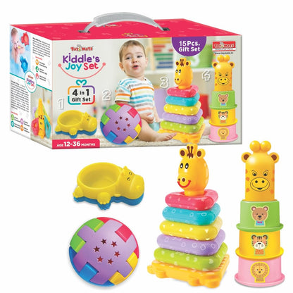 Toymate Kiddle’s Joy Set 4 in 1 Baby Toy Gift Set
