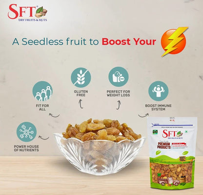 Sft Raisin with Seed Munakka - 1000 gms