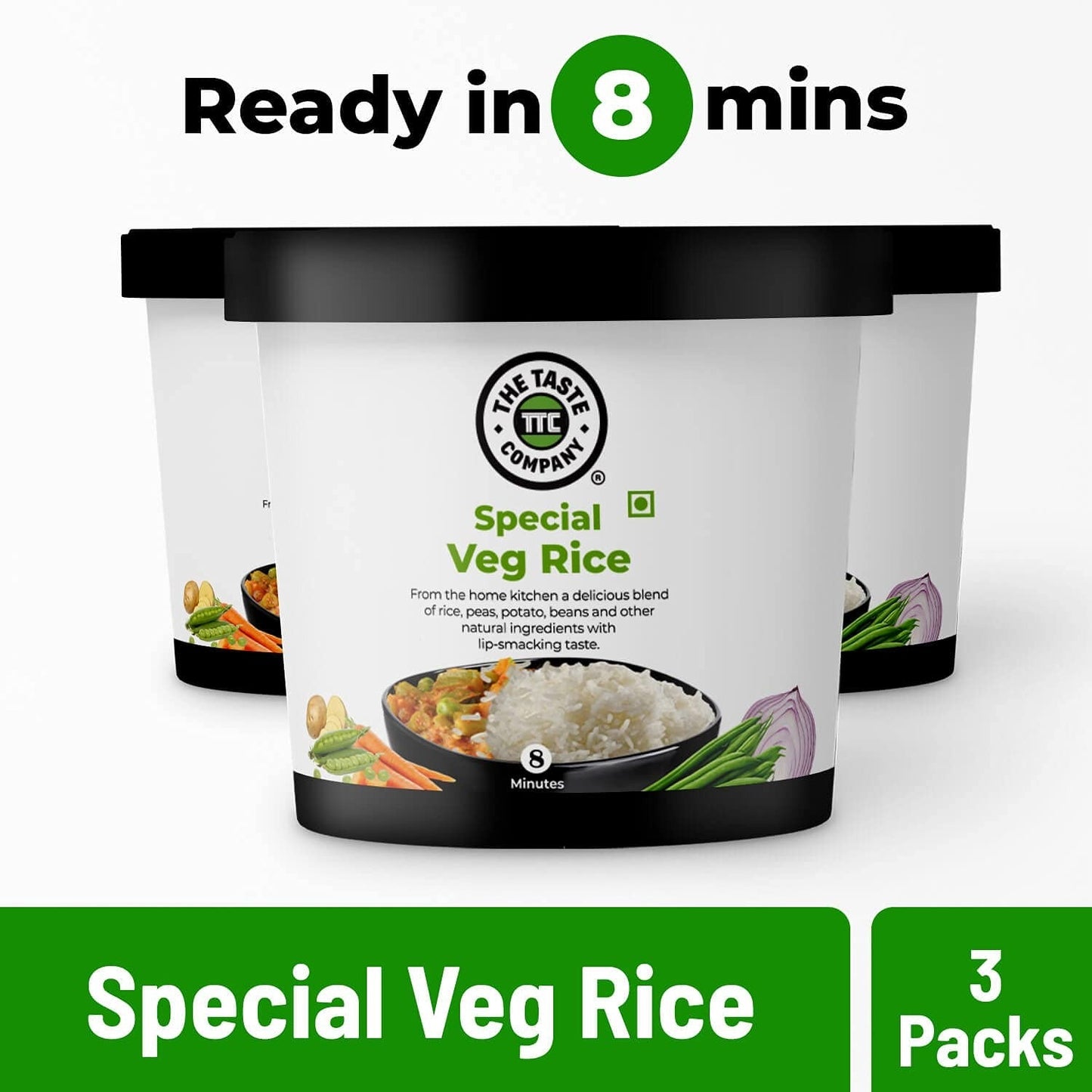 The Taste Company Special Veg Rice - 291 gms(Pack of 3)