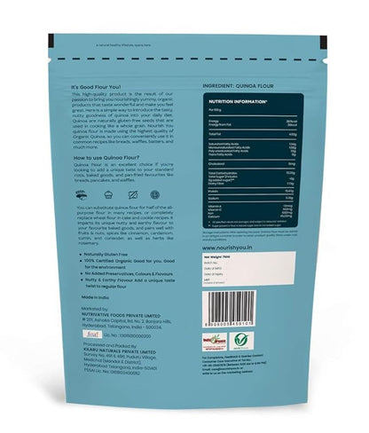 Nourish You Organic Quinoa Flour - 750 gms