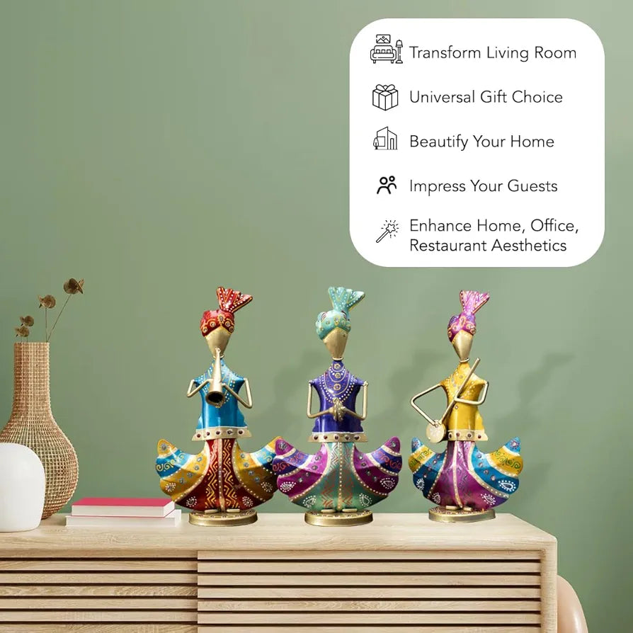 Ekhasa Nostrae Metal Show Pieces Rajasthani Musicians 5
