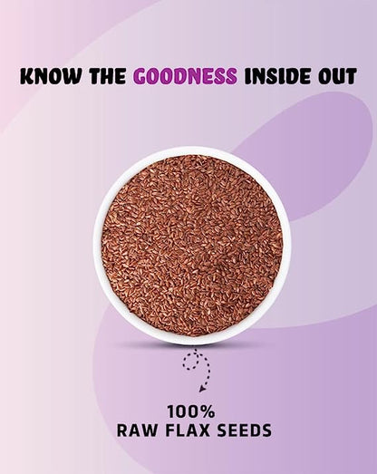 Raw Flax Seeds - 500gm