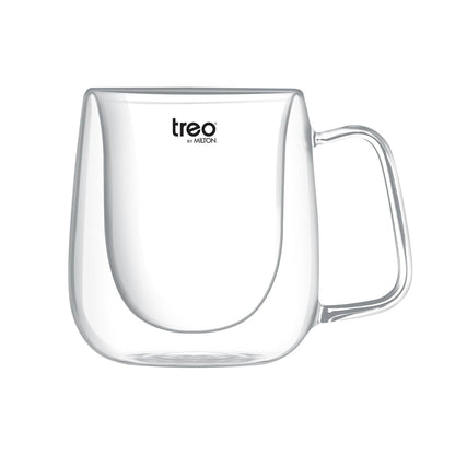 Milton Double Wall Tea Coffee Glass Mug