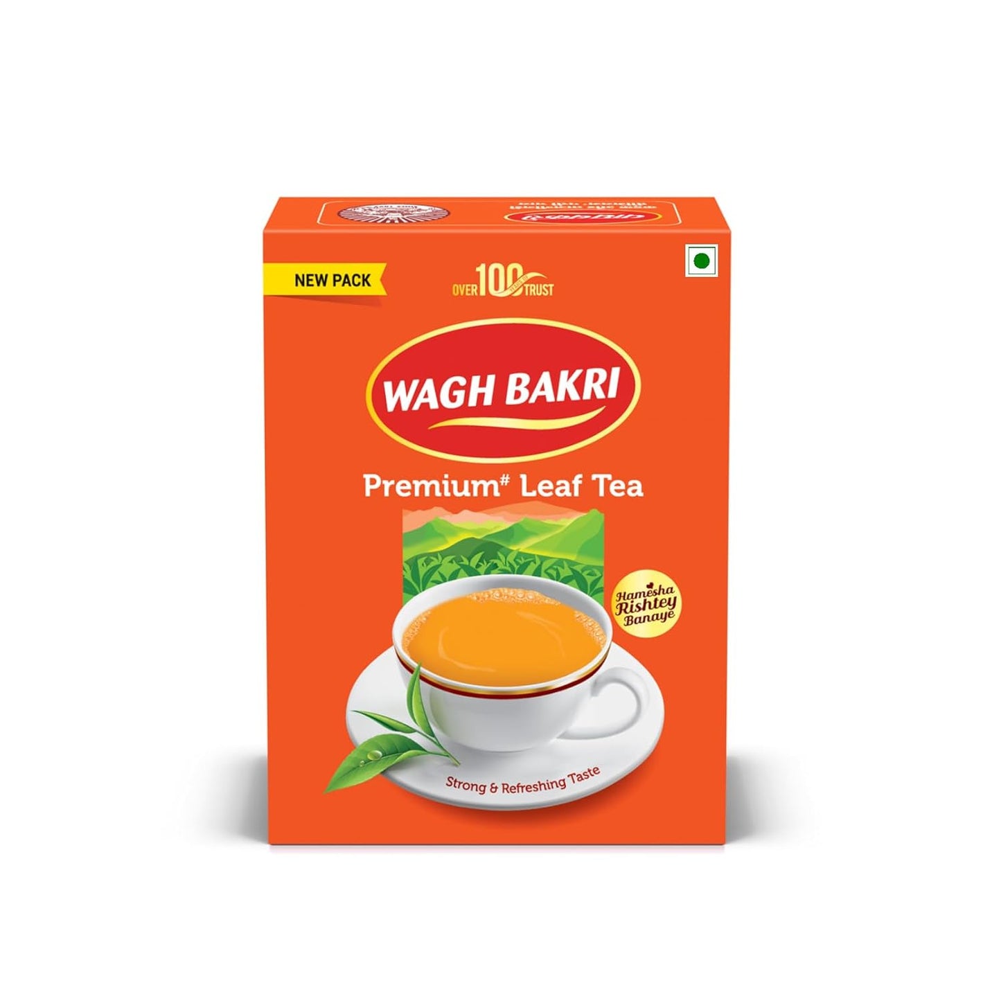 Wagh Bakri Leaf Tea Carton Pack - 250 gms