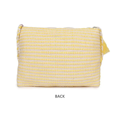 Astrid Handmade Macrame Flap Over Sling Bag For Girls And Women Colour Yellow