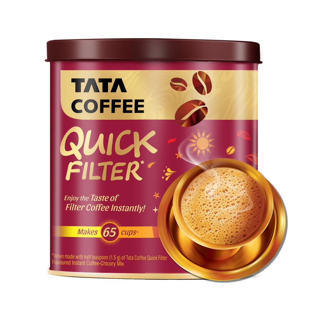 Tata Coffee Quick Filter Tin - 100 gms