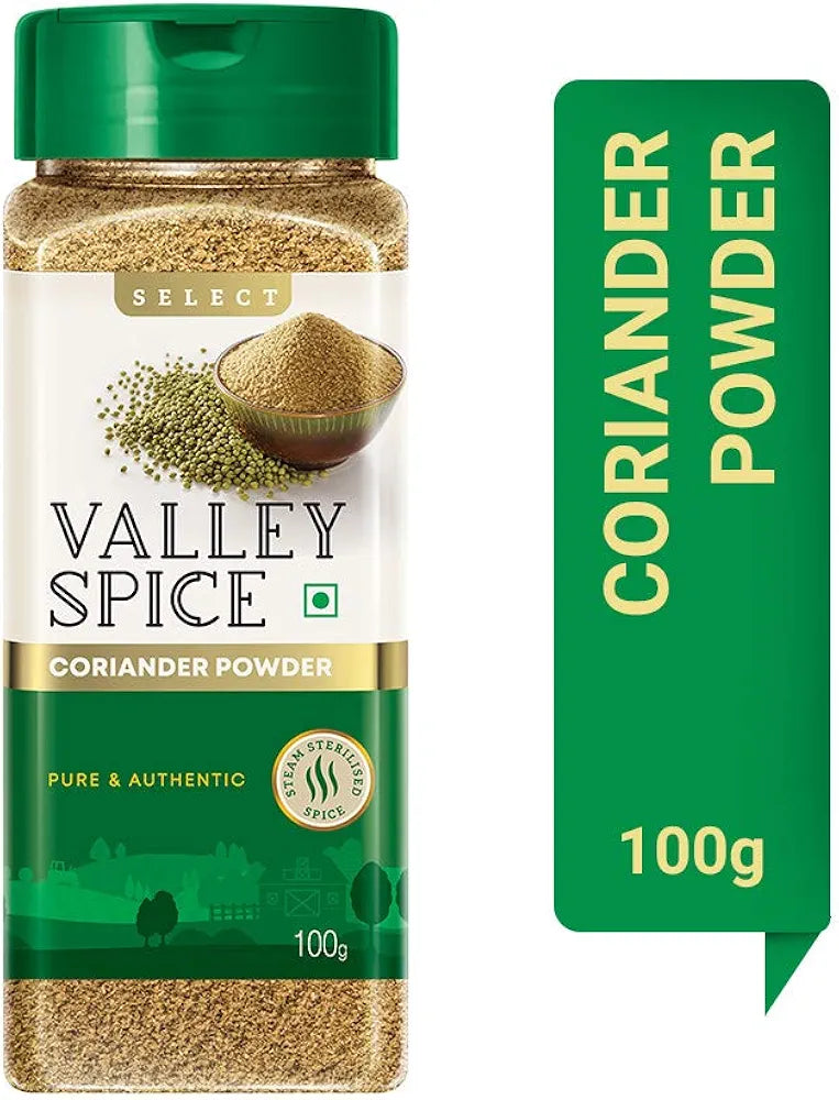 Valley Spice Popular Coriander Powder Dhania Powder Pure & Authentic 