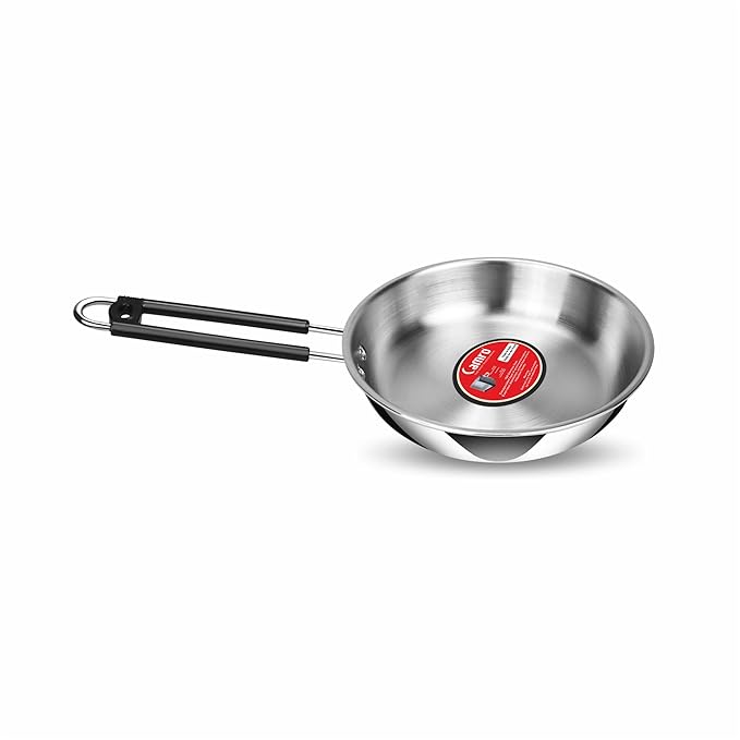 Camro Triply Artisian Mini Fry Pan 9 No 650 Gms Induction Friendly Dishwasher Safe