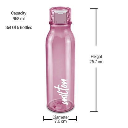 Milton Name Tag Water Bottle