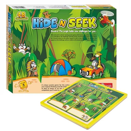 Toymate Hide N Seek Jungle Puzzle Game for Kids 5+ Years