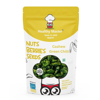 Cashew Nuts ( Kaju) - Green Chilli Flavour