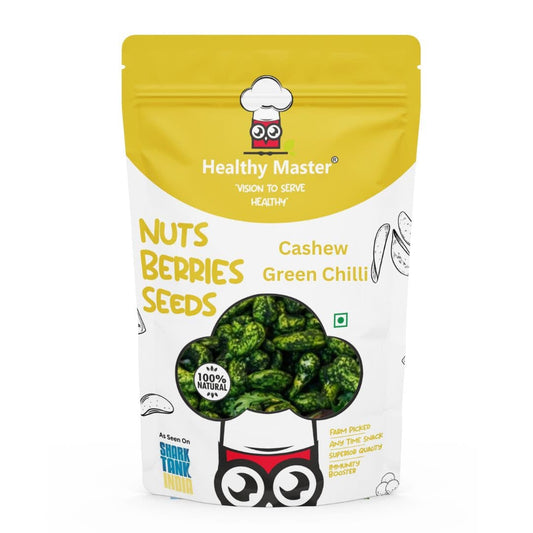 Cashew Nuts ( Kaju) - Green Chilli Flavour