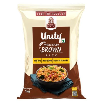 India Gate Unity Whole Grain Brown Rice - 1000 gms