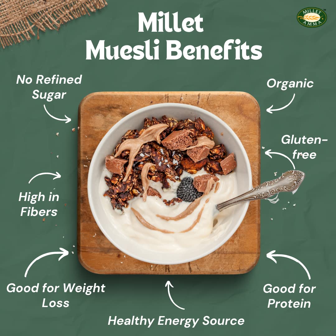 Millet Amma Chocolate Muesli - 300 gms