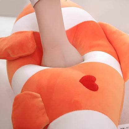 Tickles Nemo Fish Soft Stuffed Plush Sea Animal Pillow for Kids 25 cm