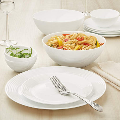 Borosil Larah Opalware Orbit Dinner Set 19 Pcs