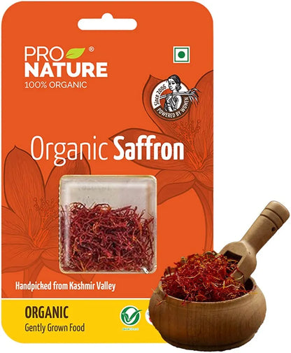 Pro Nature 100% Organic Saffron, 0.05Gm