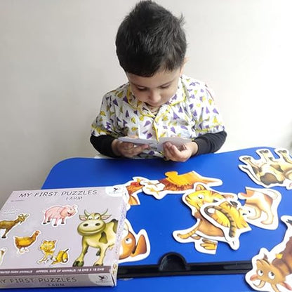 Toykraftt 2 Piece Animal Puzzles For Kids Age Of 2 Years Above Educational Toys