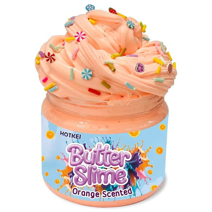 Hotkei Jasmine Scented Butter Slime for Kids 3 to 10 Years - 150 gms