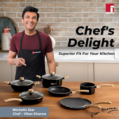 Bergner Bellini Plus Aura 5-Layer Non-Stick 28 cm Roti Tawa