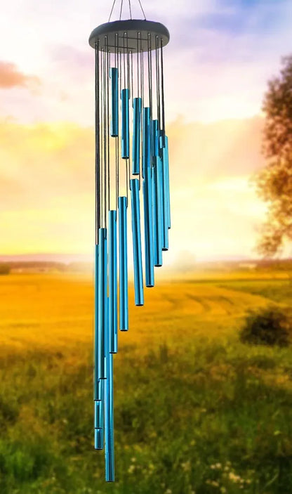 Paradigm Pictures Wind Chimes for Home Blue