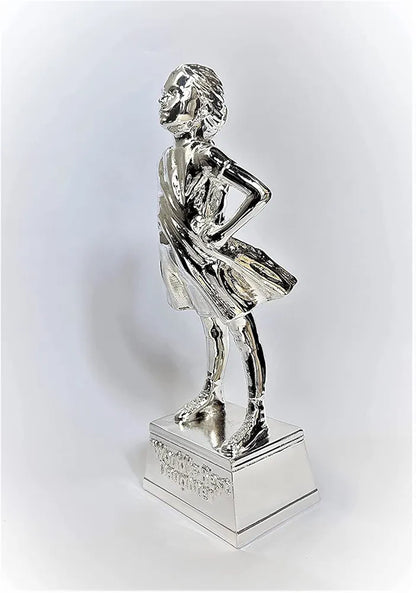 Gold Art India Daughter Figurine Silver Plated World's Best Daughter