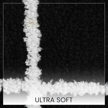 Sashaa World Microfiber Bathmat Colour Black (Pack of 2)