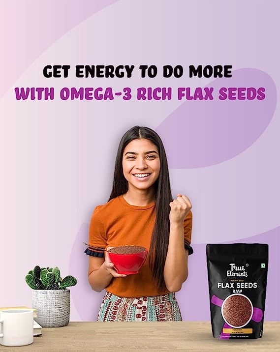 Raw Flax Seeds - 500gm