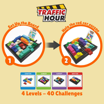 Toymate Traffic Hour 40 Logical Thinking Challenges