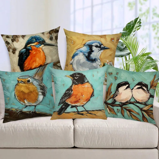 Aerohaven Decorative Hand Made Velvet Throw/Pillow Cushion Covers - CC-38, Set of 5 Multicolor