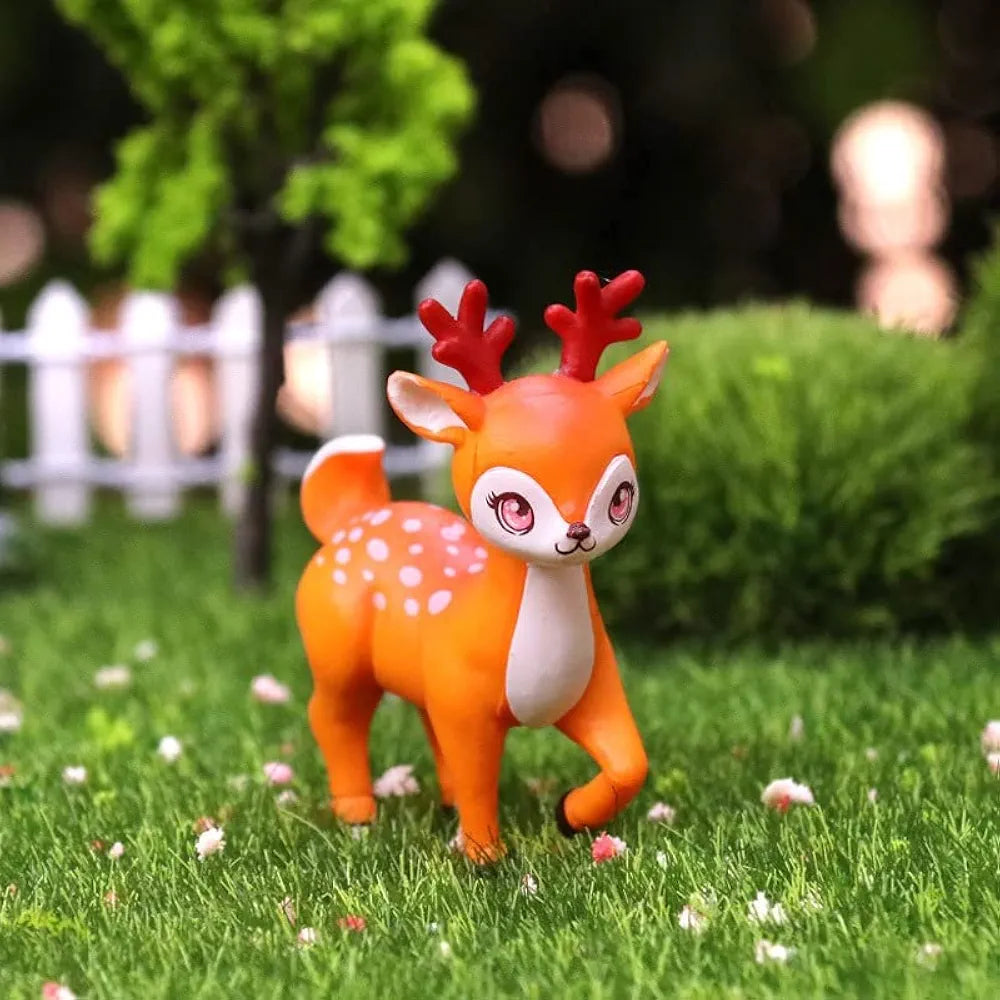 Satyam Kraft Resin 1 Set Deer Miniature Figurines