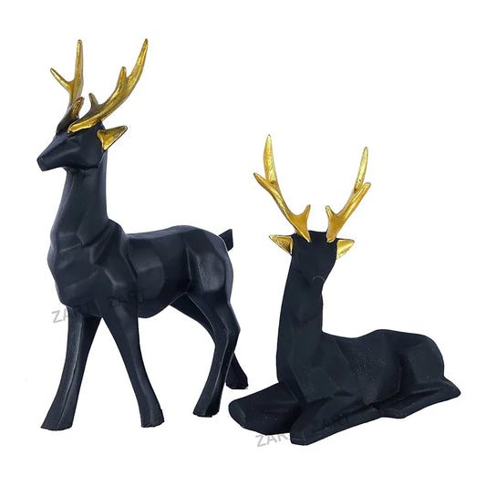 Zart Resin Deer/Hiran Showpiece for Home Decor & Office Decor