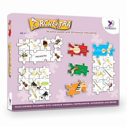 Toykraftt Kids Puzzle Orchestra Fun & Learning Toys for Kids Educational Games