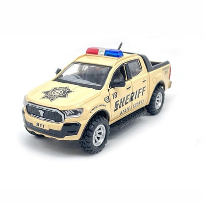 Centy Sheriff Pull Back Police Toy Car with Door Openable for 3Y+ Assorted Colours