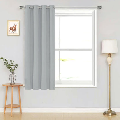 Divine Casa Premium Velvet Blackout Curtain 5 Feet Luxurious Thermal Insulated & Noise Reducing Room Darkening Panel Colour Mine (Pack of 1)