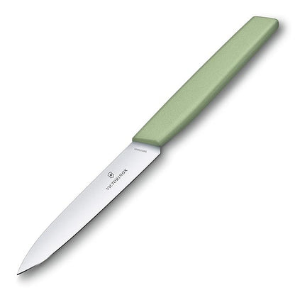 Victorinox Swiss Modern Stainless Steel Pairing Knife for Vegetable & Fruit Cutting 10 cm 6.9006.1042