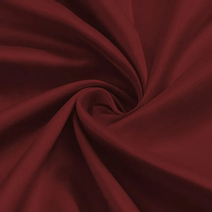 Divine Casa Micro Satin Semi Blackout Window Curtain I Drapes for Home Living Room and Bedroom 5 Feet Long Colour Maroon (Pack of 1)