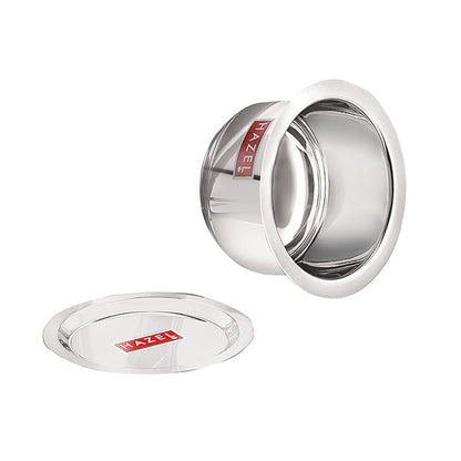 Hazel Induction Base Tope 22.5 cm with 3300 ml Capacity Stainless Steel Induction Bottom