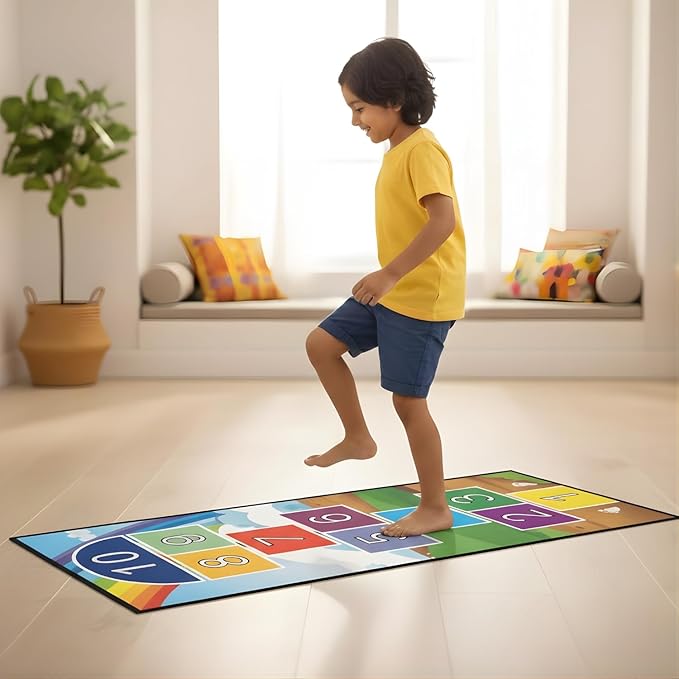 Kids Mandi Hopscotch Game Jumbo Kids Play Mat