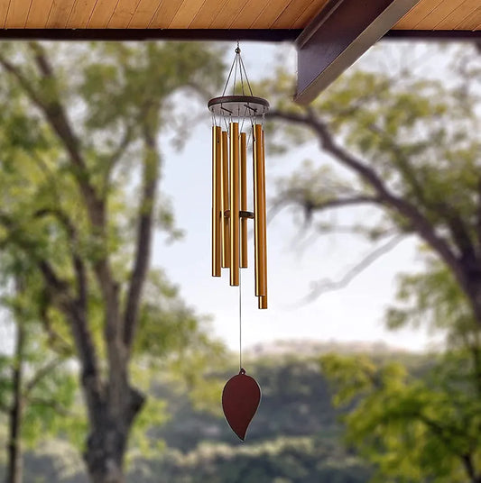 Wind Chimes 30 Inch 6 Rustproof Aluminum Tubes Large Deep Tone Wind Chimes