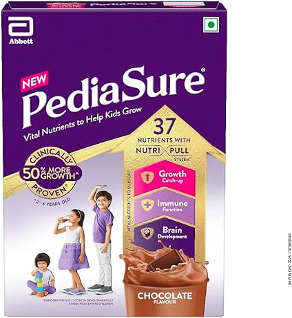 Pediasure Health and Nutrition Drink Powder for Kids Growth (Premium Chocolate)