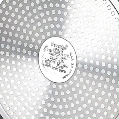 Prestige Die Cast Aluminium Plus Fish Pan, 340 mm | Black