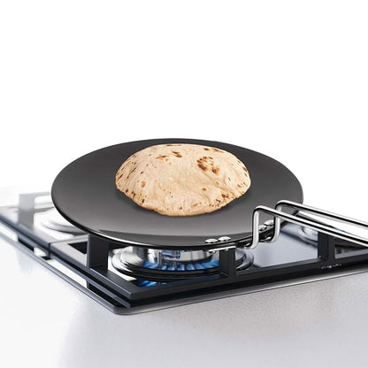 Milton Pro Cook Hard Anodized Tawa, 28 Cm, Dark Grey - 1600 gms