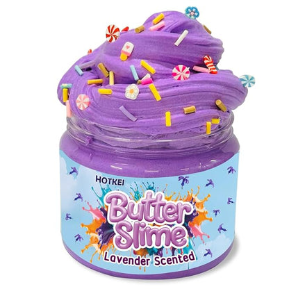 Hotkei Jasmine Scented Butter Slime for Kids 3 to 10 Years - 150 gms